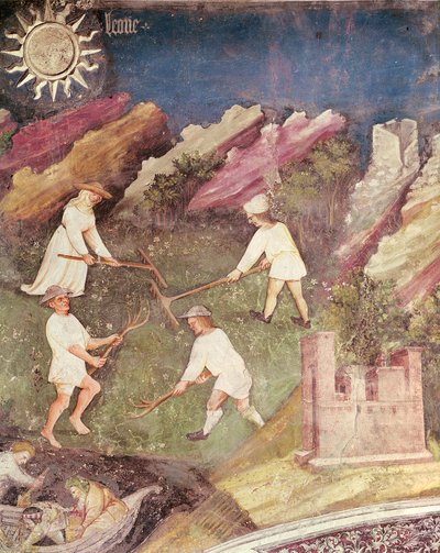 The Month of July (detail) by Bohemian School
